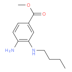 4-氨基-3-(正丁氨基)苯甲酸甲酯图片