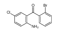 2-Amino-2'-brom-5-chlor-benzophenon结构式