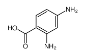 2,4-DIAMINOBENZOIC ACID DIHYDROCHLORIDE Structure