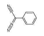 2-diazo-2-phenylacetonitrile Structure