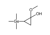 1-methoxy-2-trimethylgermylcyclopropan-1-ol Structure