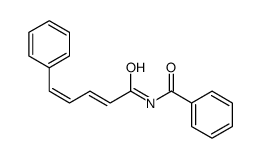 N-(5-phenylpenta-2,4-dienoyl)benzamide Structure