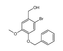 (2-bromo-5-methoxy-4-phenylmethoxyphenyl)methanol Structure