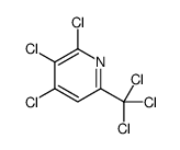 2,3,4-trichloro-6-(trichloromethyl)pyridine结构式