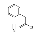 2-Chloro-3-(2-cyanophenyl)prop-1-ene Structure