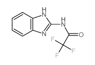 N-(1H-benzoimidazol-2-yl)-2,2,2-trifluoro-acetamide structure