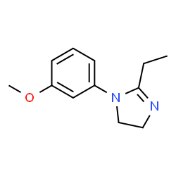 2-Imidazoline,2-ethyl-1-(m-methoxyphenyl)-(8CI)结构式