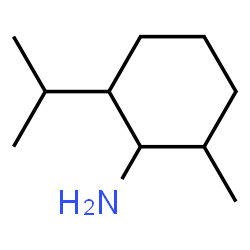 Cyclohexanamine,2-methyl-6-(1-methylethyl)- Structure