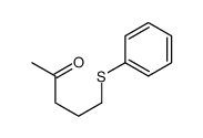 5-phenylsulfanylpentan-2-one Structure