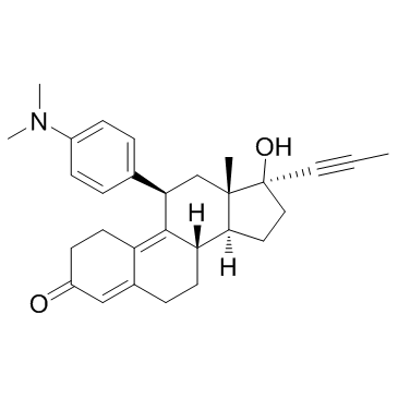 Mifepristone Structure