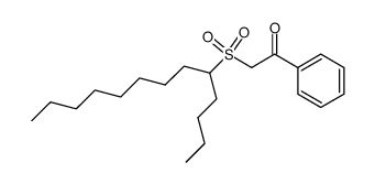 2-[(1-Butenonyl)sulfonyl]-1-phenyl-1-ethanon结构式