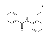 benzoic acid-[2-(2-chloro-ethyl)-anilide] Structure