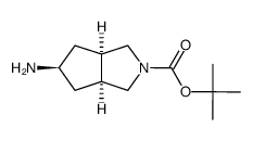 Meso-(3aR,5r,6aS)-tert-butyl 5-aminohexahydrocyclopenta[c]pyrrole-2(1H)-carboxylate picture