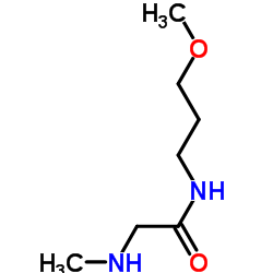 N-(3-METHOXYPROPYL)-2-(METHYLAMINO)ACETAMIDE structure