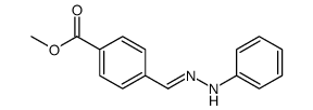 methyl 4-[(phenylhydrazinylidene)methyl]benzoate结构式