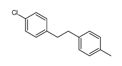 1-chloro-4-[2-(4-methylphenyl)ethyl]benzene结构式