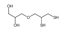 3-[2,3-bis(sulfanyl)propoxy]propane-1,2-diol Structure