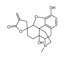 4,5-epoxy-3,6,14-trihydroxy-6-(2-carboxyallyl)-17-methylmorphinan gamma-lactone picture