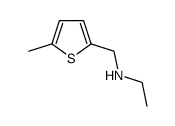 Ethyl-(5-methyl-thiophen-2-ylmethyl)-amine结构式