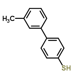 3'-Methyl-4-biphenylthiol结构式