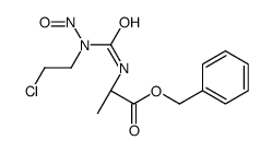 benzyl (2S)-2-[[2-chloroethyl(nitroso)carbamoyl]amino]propanoate结构式