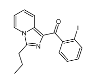 (2-iodo-phenyl)-(3-propyl-imidazo[1,5-a]pyridin-1-yl)-methanone Structure