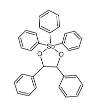 2,2,2,4,5-pentaphenyl-1,3,25-dioxastibolane Structure