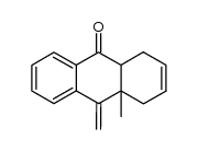 10a-methyl-10-methylene-5,8,8a,10a-tetrahydro-9(10H)-anthracenone结构式