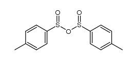 toluene-4-sulfinic acid-anhydride结构式