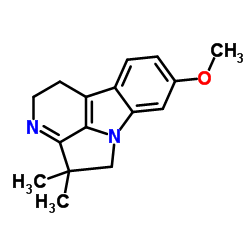 哈尔马利定碱结构式