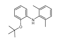 N-(2-tert-butoxyphenyl)-2,6-dimethylaniline结构式