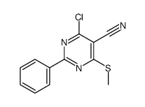 4-氯-6-甲基磺酰基-2-苯基-5-嘧啶甲腈图片