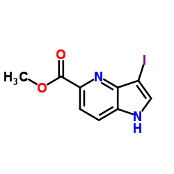 3-碘-1H-吡咯并[3,2-b]吡啶-5-羧酸甲酯图片