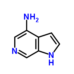 1H-Pyrrolo[2,3-c]pyridin-4-amine结构式