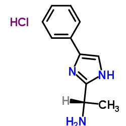 (S)-1-(4-苯基-1H-咪唑-2-基)乙胺盐酸盐图片