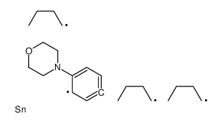 4-(4-Tributylstannylphenyl)morpholine structure