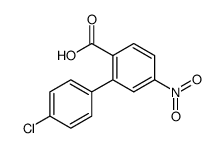 2-(4-chlorophenyl)-4-nitrobenzoic acid结构式