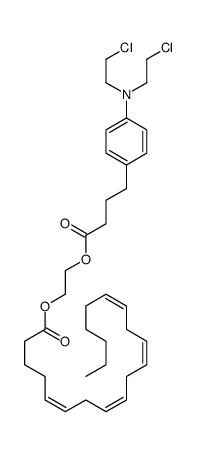 chlorambucil-arachidonic acid conjugate结构式