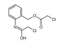 Chloro-acetic acid 2-(2-chloro-acetylamino)-benzyl ester Structure