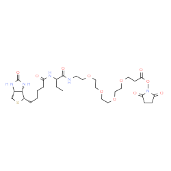 NHS-dPEG-biotinidase resistant biotin picture