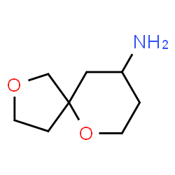 2,6-Dioxaspiro[4.5]decan-9-amine结构式