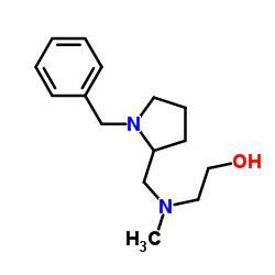 2-{[(1-Benzyl-2-pyrrolidinyl)methyl](methyl)amino}ethanol Structure