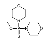 methoxy-dimorpholin-4-yl-sulfanylidene-λ5-phosphane结构式