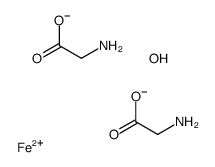 iron(2+) sulphate, compound with glycine (1:2)结构式