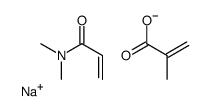 sodium,N,N-dimethylprop-2-enamide,2-methylprop-2-enoate结构式