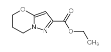 ethyl 6,7-dihydro-5H-pyrazolo[5,1-b][1,3]oxazine-2-carboxylate structure