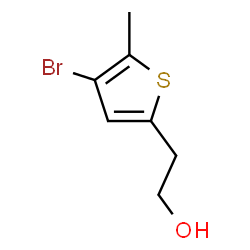 2-Thiopheneethanol, 4-bromo-5-methyl-结构式