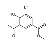 Methyl 3-acetyl-5-broMo-4-hydroxybenzoate picture