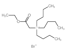 tributyl-(ethoxycarbonylmethyl)phosphanium结构式