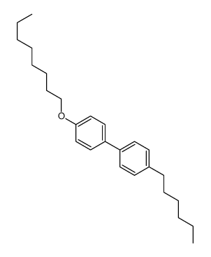 1-hexyl-4-(4-octoxyphenyl)benzene Structure